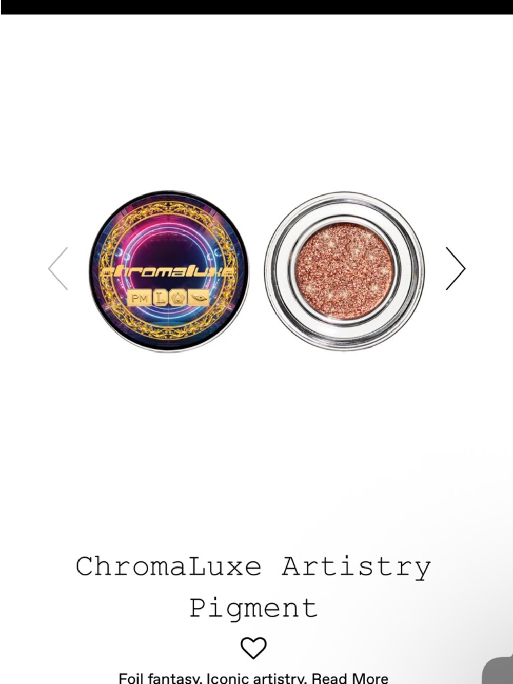 Pat McGrath ChromaLuxe Artistry Pigment – copper siren